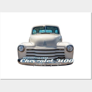 Customized 1948 Chevrolet 3100 Pickup Truck Posters and Art